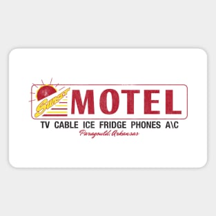 Sunset Motel (light) Magnet